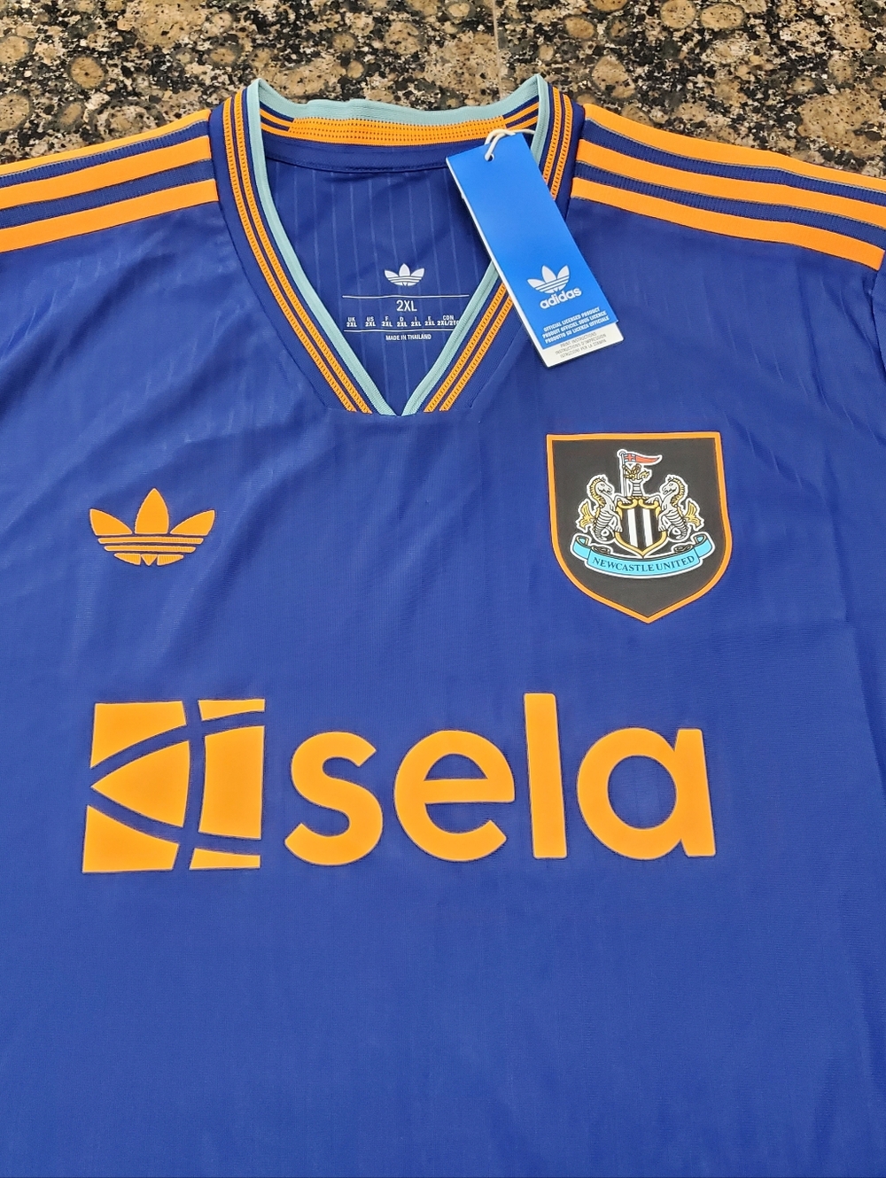 Adidas Newcastle United Men's Third Soccer Jersey 2025/26 XXL Authentic $150 NWT
